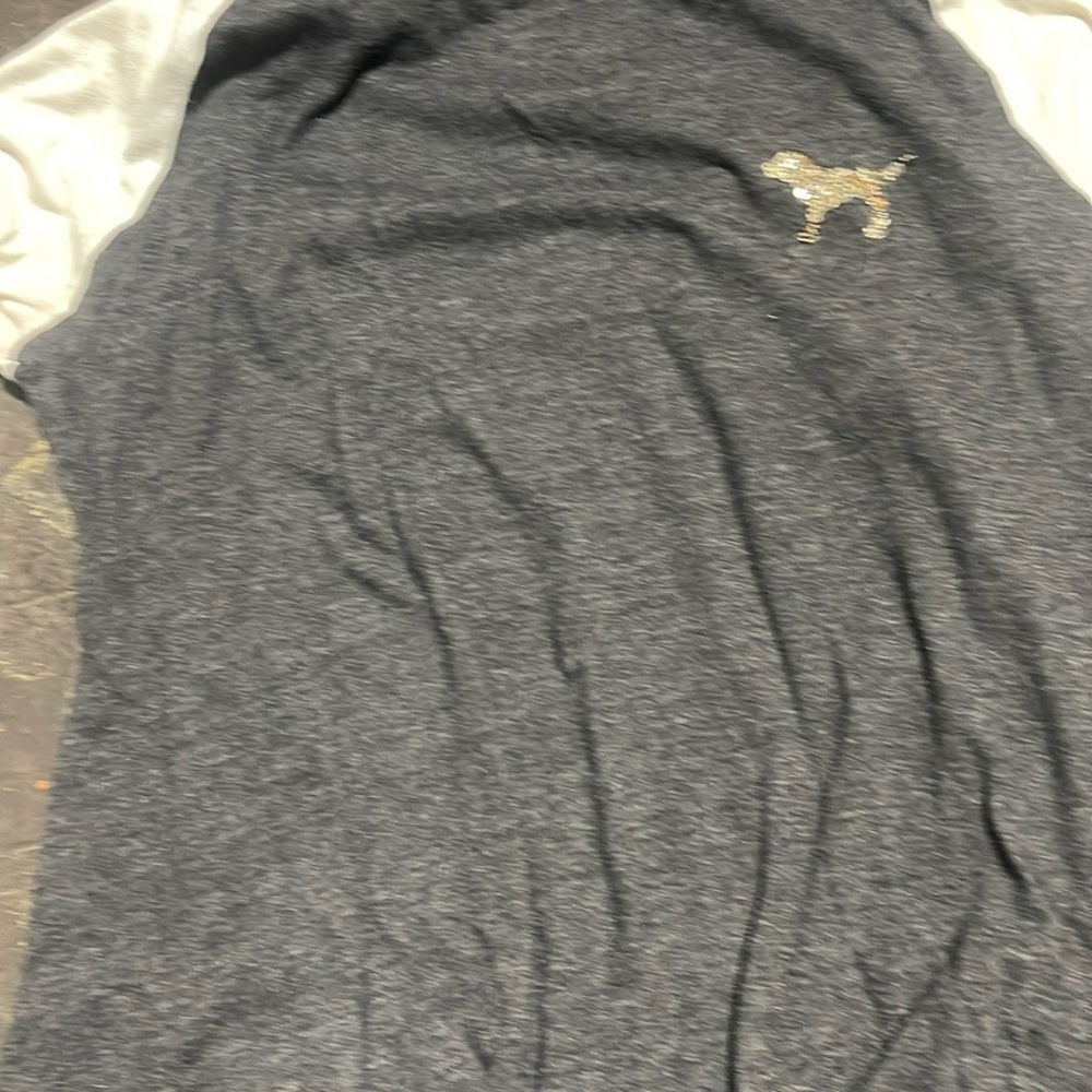 Pink brand long sleeve size small has a little stain on the back